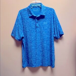 Under Armour Heatgear Size L Men’s Golf Tennis Shirt